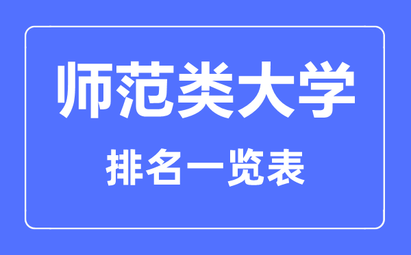 2023年北京師范類大學排名一覽表及2022錄取分數線