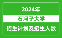 石河子大學2024年在江蘇的招生計劃及招生人數